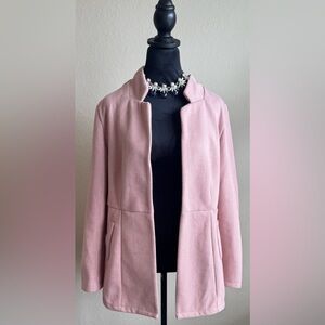 SHEIN Light Pink Women's Blazer